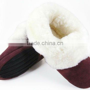 2012 hot sales Australia sheepskin indoor shoes