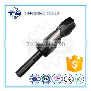 High quality hss M2 milled three flats shank silver and deming drill