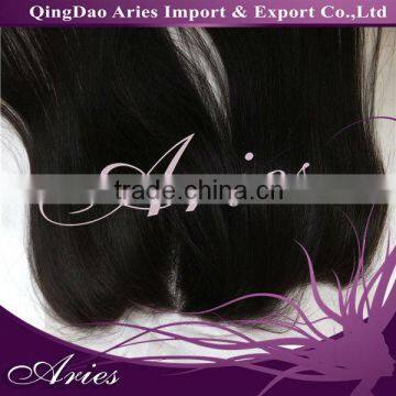 cheap silk base virgin brazilian human hair lace frontal piece