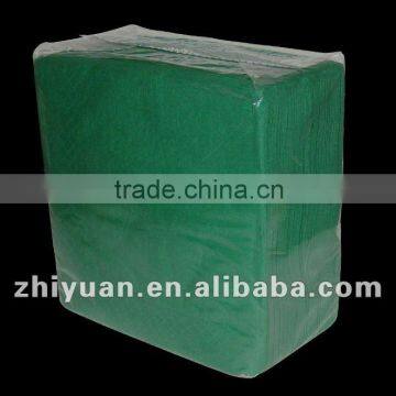 1/8 Folding Solid Colour Paper Napkin