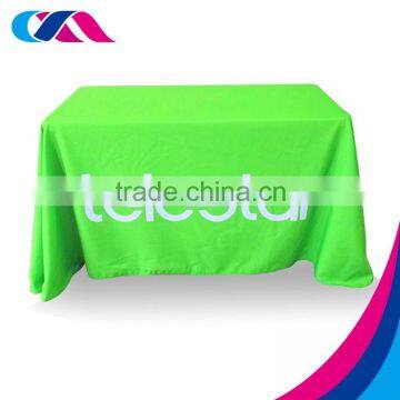 high quality trade show display print polyester table cover