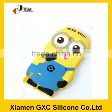 Universal animal silicone 5 inch mobile phone case