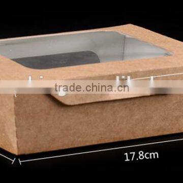 Food Grade Kraft Paper Take-out Packaging Box,fast Food Packaging Box photo-6