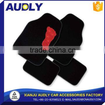 Professional Auto Promotion OEM red Car Foot Mat