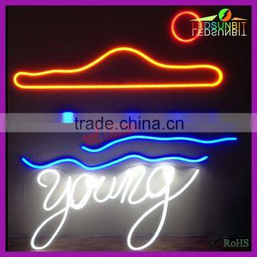 festival signs design best quality high brightness IP68 outdoor led sign lighting