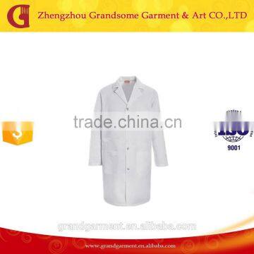 Anti-static Clothes White Lab Coat 99% Cotton 1%Anti-static Plus Size Designer