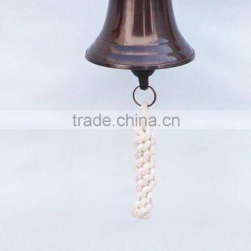 Solid Brass Antique Rust Free Nautical Bell Boat Ship Bells NBB 007 photo-3
