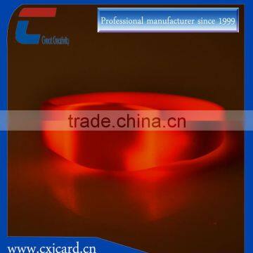 Cheap custom rfid led bracelet