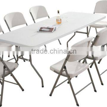 8ft Cheap Plastic Folding Table With Competitive Price and High Quality photo-2