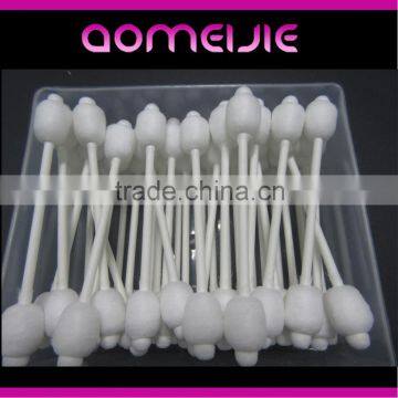 medical sterial wooden cotton tipped applicator with big tip