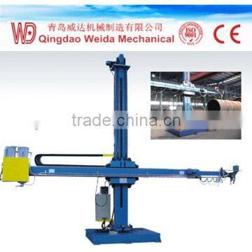 column and boom welding manipulator for pipe