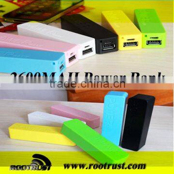 For mobile phone Power bank 2600mah