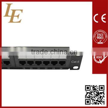 Hot sale Cat6 24 Port Cabling Patch Panel