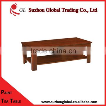 high quality office table designs in wood tea table