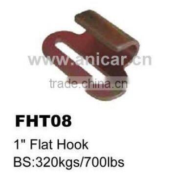 FHT08 2" Flat Hook for Tie Down webbing