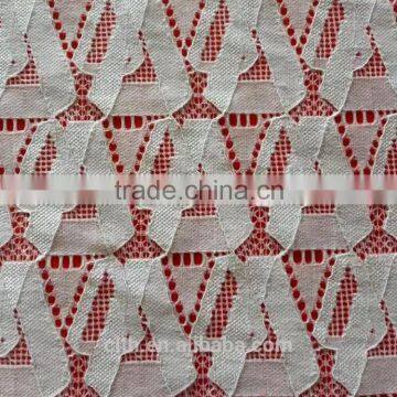 new wholesale high quality white elastic lace fabric