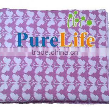 SZPLH Pink butterfly cotton knitted bed throws for baby