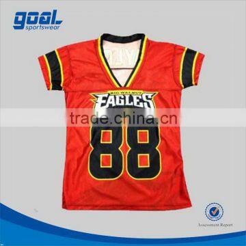 Top quality new pattern american football tops 5xl for sale