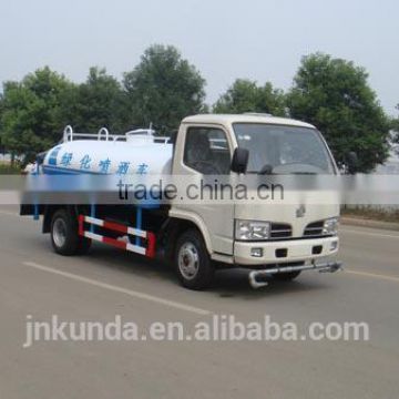 CLW 6cbm water tanker sprinkler truck with light truck chassis