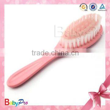 2015 baby design high quality promotional products pink and blue to choose baby brush and comb set