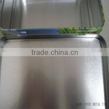 Vivid Color Rectangular Tin Lunch Box photo-4