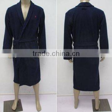 Men's micro fleece bath robe