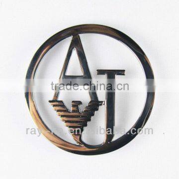 metal logo emblem