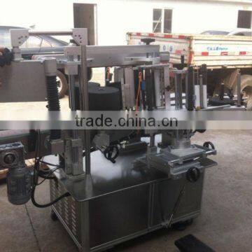 Fully automatic double sided label labeling machine