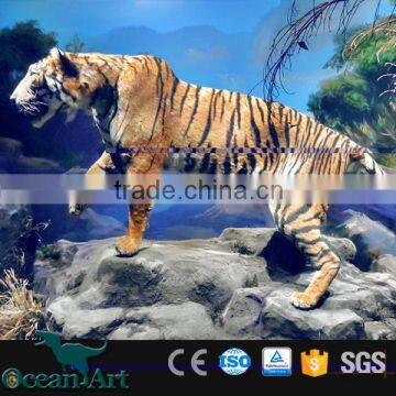 BY-VI032501 Mini Golf Outdoor Life Size Tiger Statue