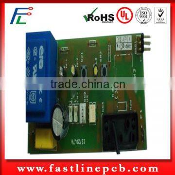 Car battery PCB assembly with 2 layer printed circuit board