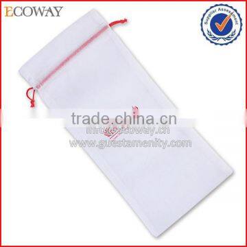 OEM Hotel Cheap Disposable Hanging Folding Cotton Laundry Bags