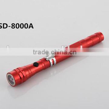 3 LED Magnetic pick up flexible flashlight (KWSD8000A)