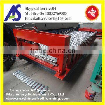 Corrugated Metal Aluminum Panel Tile Roof Roll Forming Machine