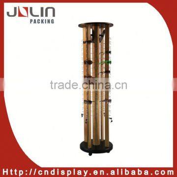 Wood Floor Display Rack