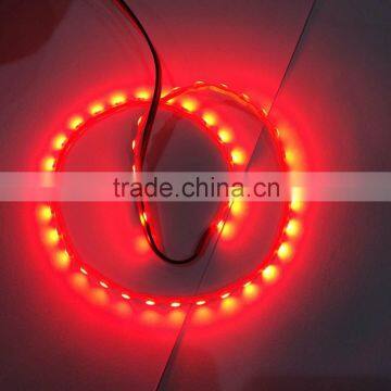 45cm 3528 45SMD Waterproof Red Car lights Led Strip Lamps Strip light