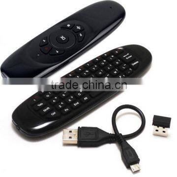 Wireless Air Mouse C120 Remote Control Mouse Keyboard Somatic Game Handgrip