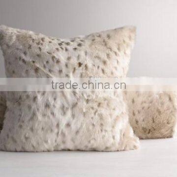 Faux fur pillow/luxury fur sofa pillow /faux fur pillow covers/cheap fur pillow covers