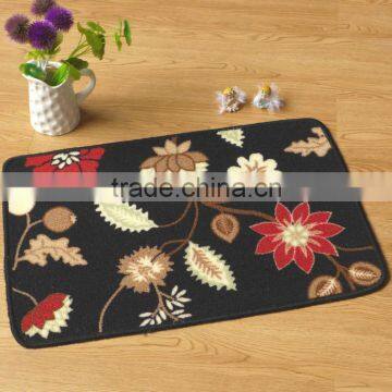 Best Sale Bamboo Aubusson Toilet Rug Set