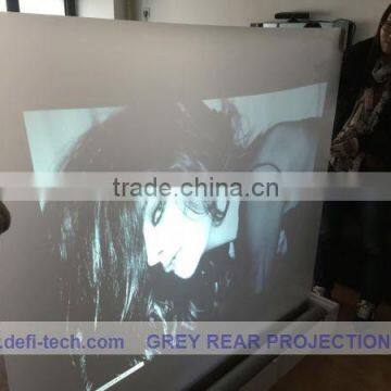Christmas promotion white high gain holographic projection screen film foil