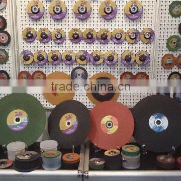 reinforced grinding wheels in T27 for all metal and stainless steel in black red green yellow