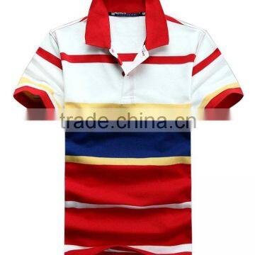 embroidery custom color combination man polo shirt