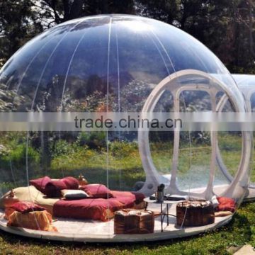 inflatable transparent tent/clear bubble tent for sale/outdoor camping bubble tent