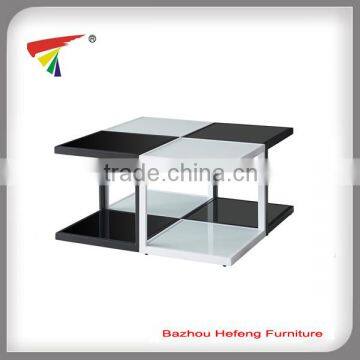 Modern Glass Coffee Table,4 table combined into 1 table