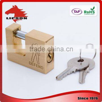 Industrial Mechinery Fancy Rectangular Brass Padlock photo-5