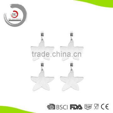 Stainless steel star shape table cloth weight HC-TW13