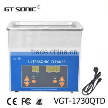 GT SONIC VGT-1730QTD Sell 3L dental equipment ultrasonic cleaner