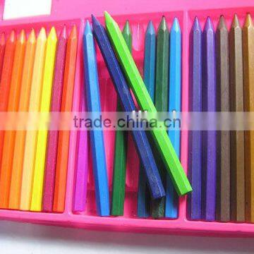 24pack Plastic Hexagon Crayons