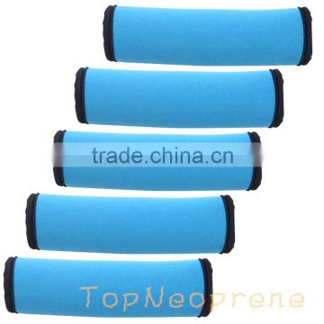 Luggage handle sleeve cover grip custom logo printing woven in