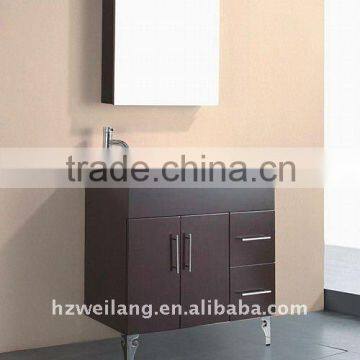 Modern new style solid wood bathroom Cabinet