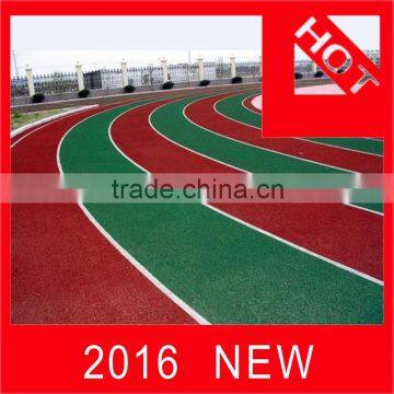 Hot selling outdoor running track with epdm with high quality